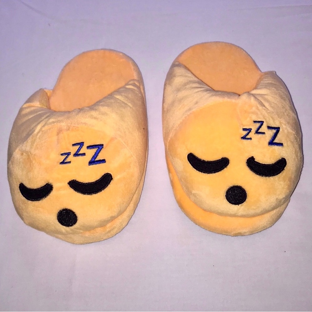 Emoji House Slippers NWOT